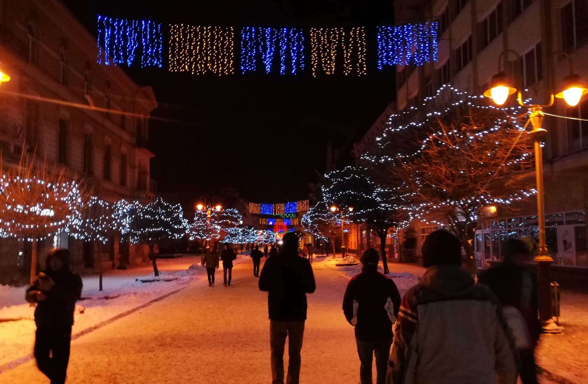 Kerst in Ivano-Frankivsk